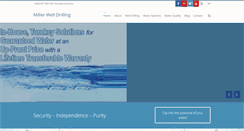 Desktop Screenshot of millerwelldrilling.com