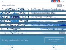 Tablet Screenshot of millerwelldrilling.com